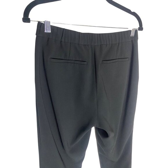 Theory Thaniel Z2 Maxyne Crepe Black Pants-sz 6 - Picture 8 of 11
